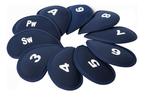 Juego De Gorras Para Palos De Golf Club Head Covers, 11 Unid