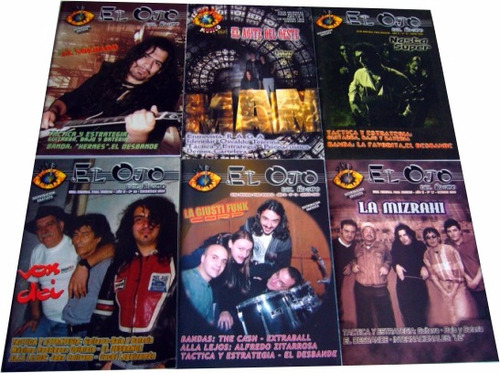 Revista El Ojo Del Musico - Rock Argentino Lote Edfargz