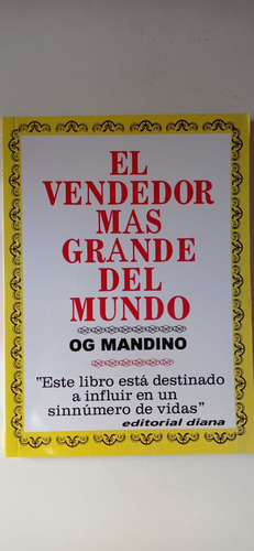 El Vendedor Mas Grande Del Mundo Og Mandino Diana 