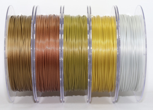 Imagem 3 de 6 de Filamento Pla 1,75 Mm | 500g | Ouro