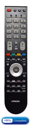 Control Remoto Para Tv Lcd Led Smartv Marca Hitachi