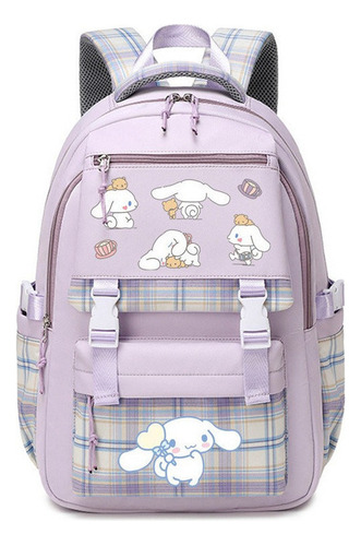 Kawaii Style Canela Cachorro Estudiante Mochila Juego 5 Pcs