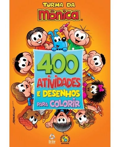 Disney - Frozen - Almanaque de atividades para colorir : On Line Editora:  : Livros