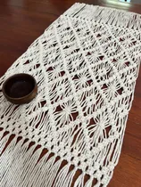 Comprar Camino De Mesa En Macramé. Decoración. Artesanías