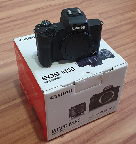 Combo Canon M50 C/ Adaptador + Gaiola + Tophandle + Filtro