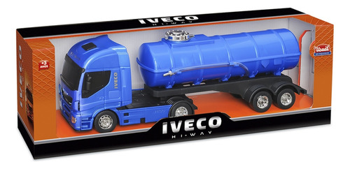 Brinquedo Caminhão Grande Bombeiro Tanque Caçamba Carga Tora