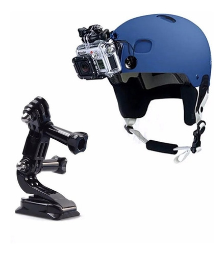 Soporte Accesorio Casco Lateral Gopro Adhesivo Hook 