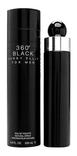 360 Black 200ml For Men Msi