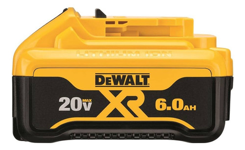 Batería De Iones De Litio 20v Máx 6 Ah Dewalt Dcb206