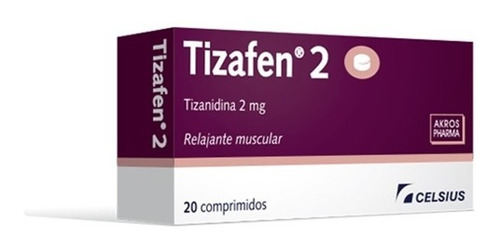 Tizafen 2 Mg X 20 Comprimidos - Tizanidina