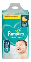 Comprar Fralda Descartável Infantil Pampers Confort Sec G 128 Unid