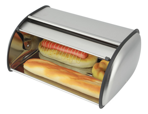 Panera Para Almacenamiento De Cocina, Simple, De Acero Inoxi