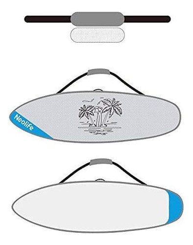 Imagen 8 de 8 de Fundas Wonitago Bolsa Para Tabla De Surf Funda Para Tabla De
