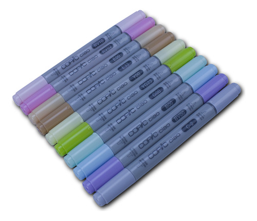 Kit Marcador Copic Ciao My First Starter 10 Und 2 Multiliner