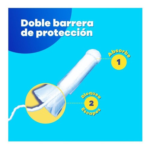 Imagen 4 de 4 de Tampones Tampax Flujo Super Plus, 10 Un
