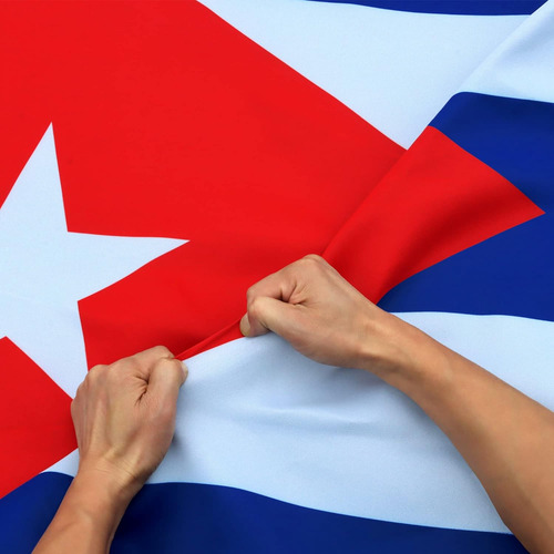 Bandera De Cuba Doble Cara Prueba De Desgarros 3ply 3x5...