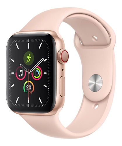 Smartwatch Microfast X8 caja  rosa, malla  rosa