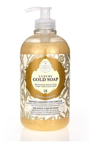 Jabón Italiano Nesti Dante - Gold Soap