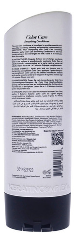 Acondicionador Keratin Color Care, Complejo Suavizante De Qu
