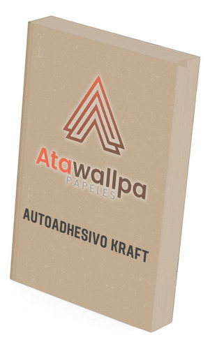 Papel Kraft Autoadhesivo A4 - 25 Hjs