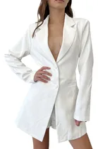 Comprar Blazer Importado Saco Con Short Debajo Sastrero Hombreras