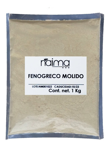 Fenogreco Molido En Polvo 10 Kg