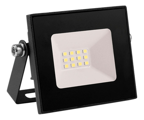 Reflector Led 10 W Ip65 Luz Cálida - Telecompras Sc