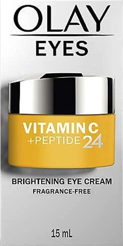 Crema Iluminadora Para Ojos Con Vitamina C + Péptido .