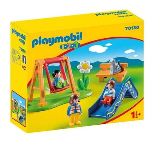 Playmobil 70130 Parque De Niños Original Linea 123 