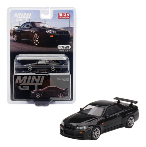 Nissan Skyline Gtr R34 Mini Gt 1:64