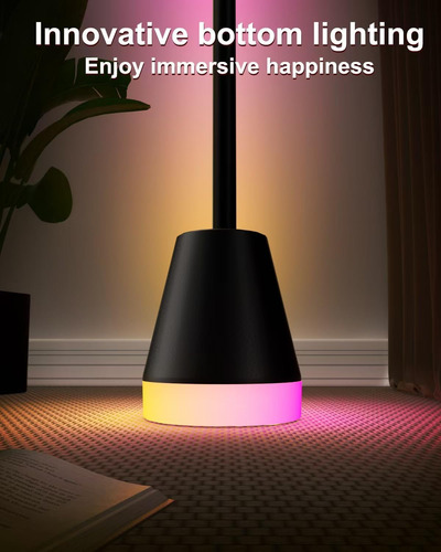 Lámpara De Pie De Esquina Led Rgb Inteligente Lámparas De Pi