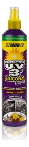 Silicona Brillo Simoniz Protege Uv Tabac Vainilla X300ml