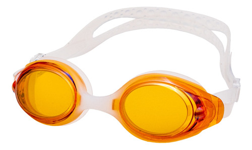 Goggle De Natación Sport Edition Oro Mirror Serie 600m