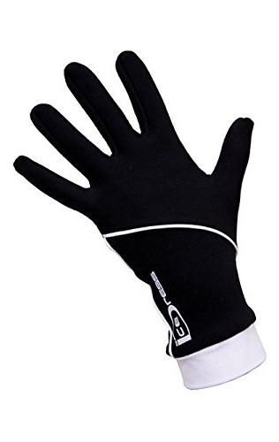 Icedress - Guantes De Patinaje De La Figura Térmica (black