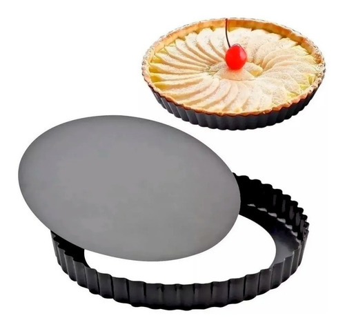 Imagen 4 de 10 de Molde Tarta Antiadherente Desmoldable 26 Cm Cuotas