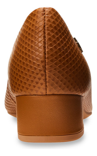 Scarpin Casual Femi Peep Toe Aa2708 Com Calce Fácil Usaflex