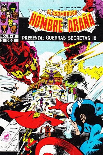 Comic El Asombroso Hombre Araña # Ii - 9 Guerras Secretas Ix
