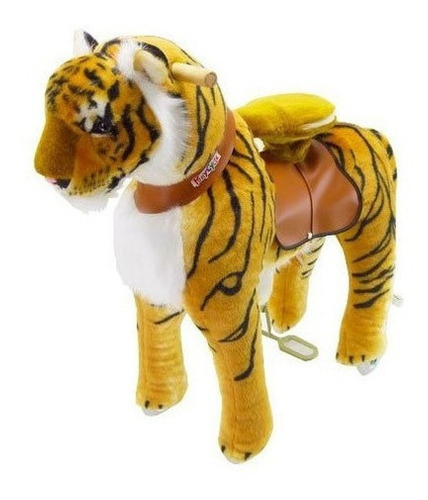 Ponycycle Oficial De Montar Juguete Mecanico Caminar Tigre G