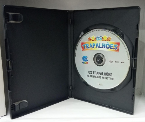 Dvd Os Trapalhões Na Terra Dos Monstros * Original (Usado)