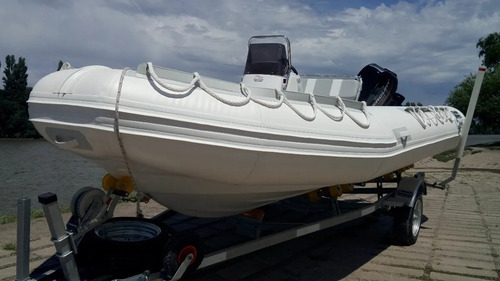 Imagen 3 de 15 de Nuevo Semirrigido Viking 5,20 Equipado Y Mercury 50hp Elpto