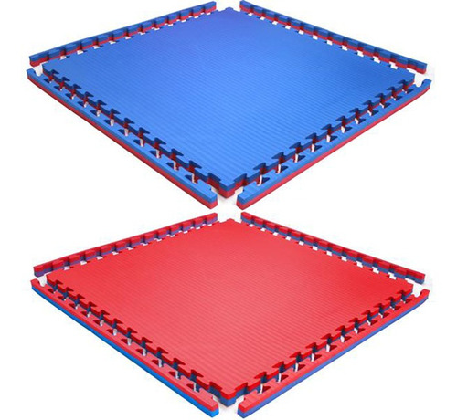 Tatami 2.5 Cm 6pcs Piso Tatami Rompecabezas Bicolor Gym