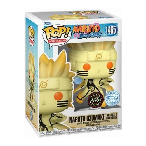 Funko Pop! Naruto Uzumaki ( Kurama Link Mode ) 1465 Chase Sp
