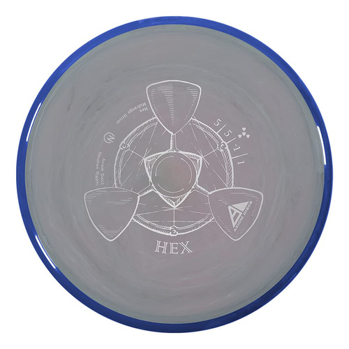 Axiom Discs Neutron Hex Disc Golf Rango Medio (lo Color