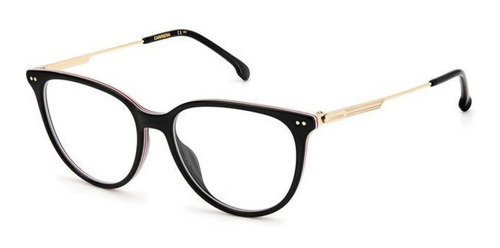 Lentes Carrera 1133 M4p Negro A Rayas Oftalmico Color Negro A Rayas M4p