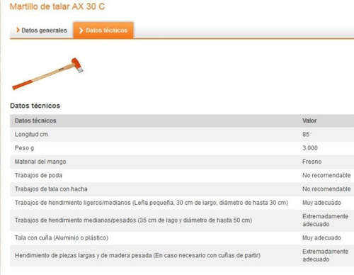 Imagen 5 de 7 de Hacha Tumba Forjada Y Funda Protectora Cuerina En Filo Ax 30