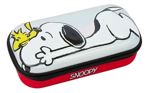 Cartuchera Canopla Box Eva Snoopy Rectangular Mooving 