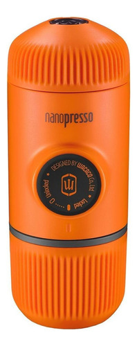 Cafetera Portátil Wacaco Nanopresso Manual Naranja Expreso