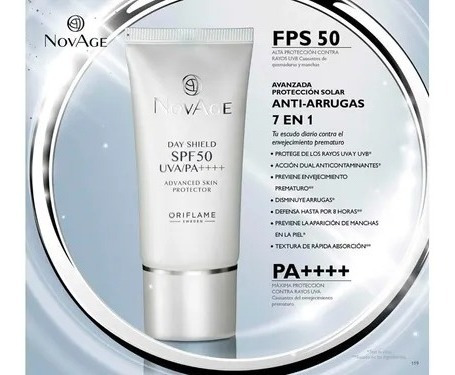 Novage Protector Solar Antiedad