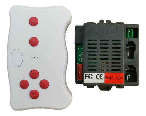 Weelye Rx43 - Kit De Control Remoto Bluetooth De 12 V Para N