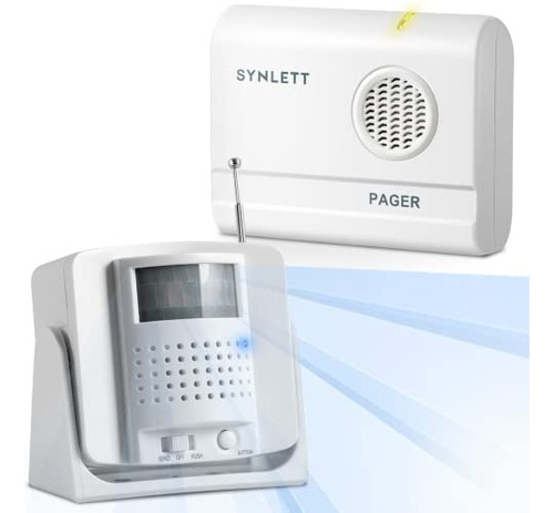 Bed Alarm Caregiver Pager With Wireless Motion Sensor